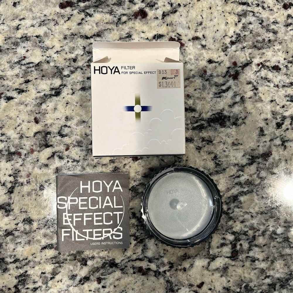 Hoya Filter For Special Effect 52mm UV (0) Made Japan In Original Box w Case￼